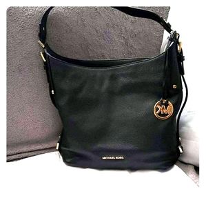 Black leather Michael Kors bag